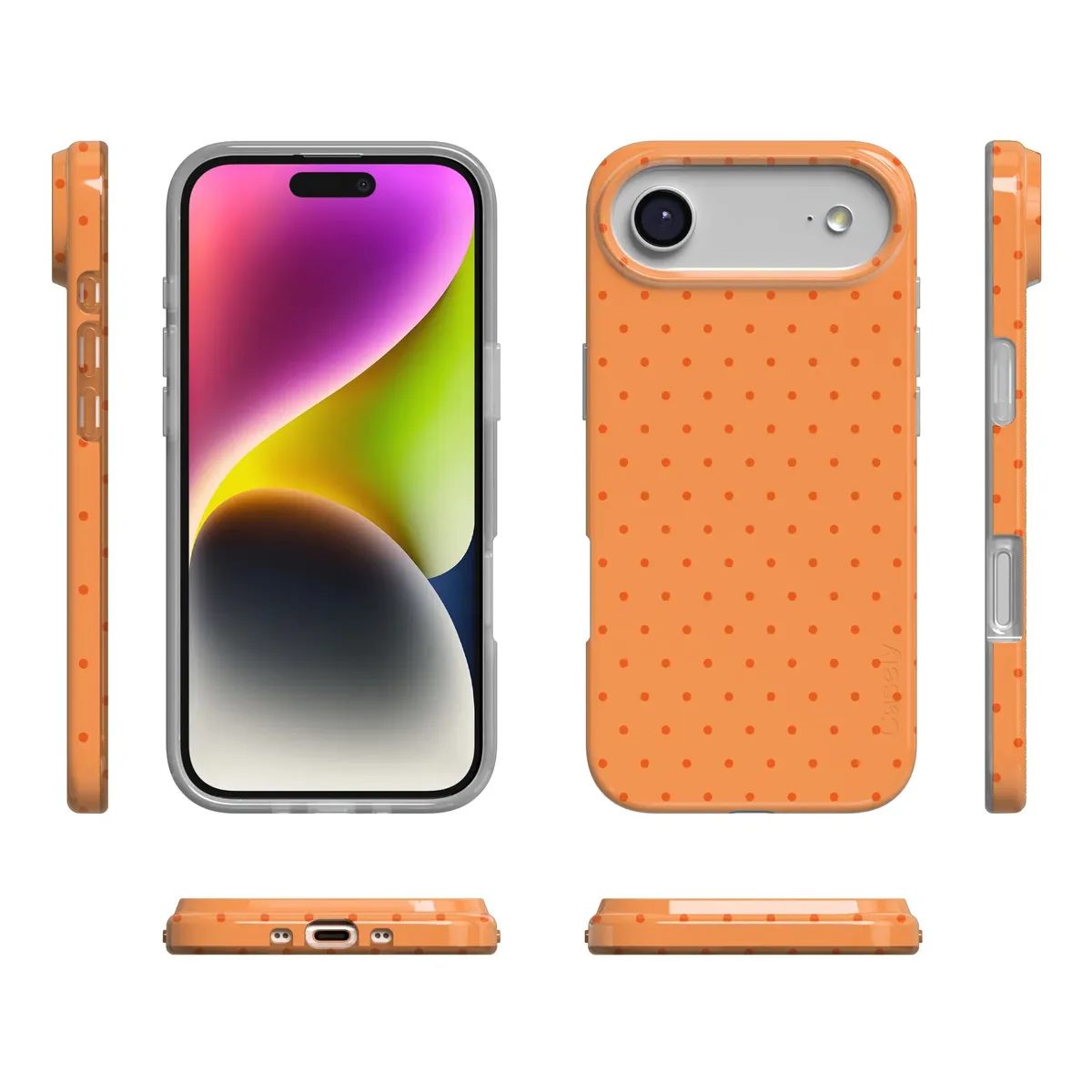On the Dot | Orange Polka Dot Case - Image 58