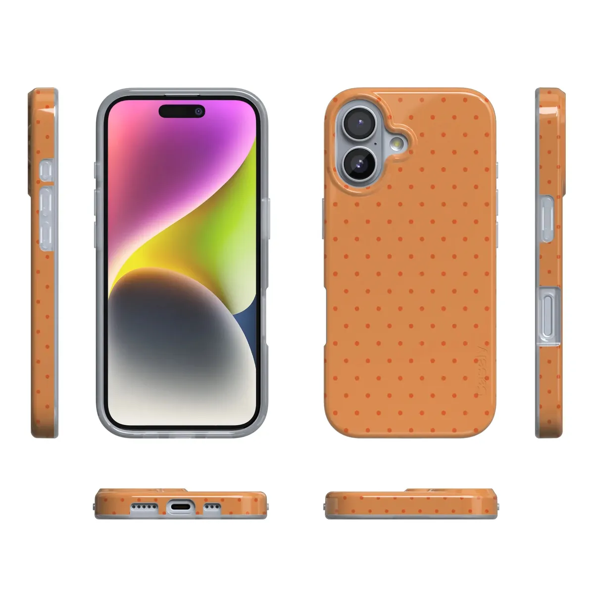 On the Dot | Orange Polka Dot Case - Image 62
