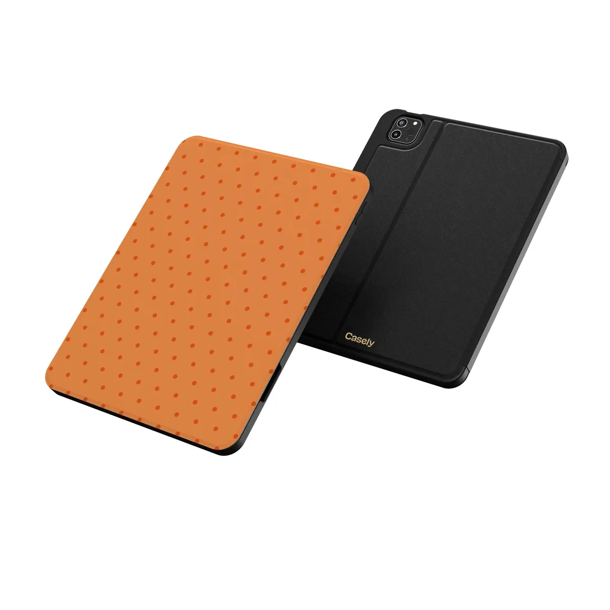 On the Dot | Orange Polka Dot iPad Case - Image 18