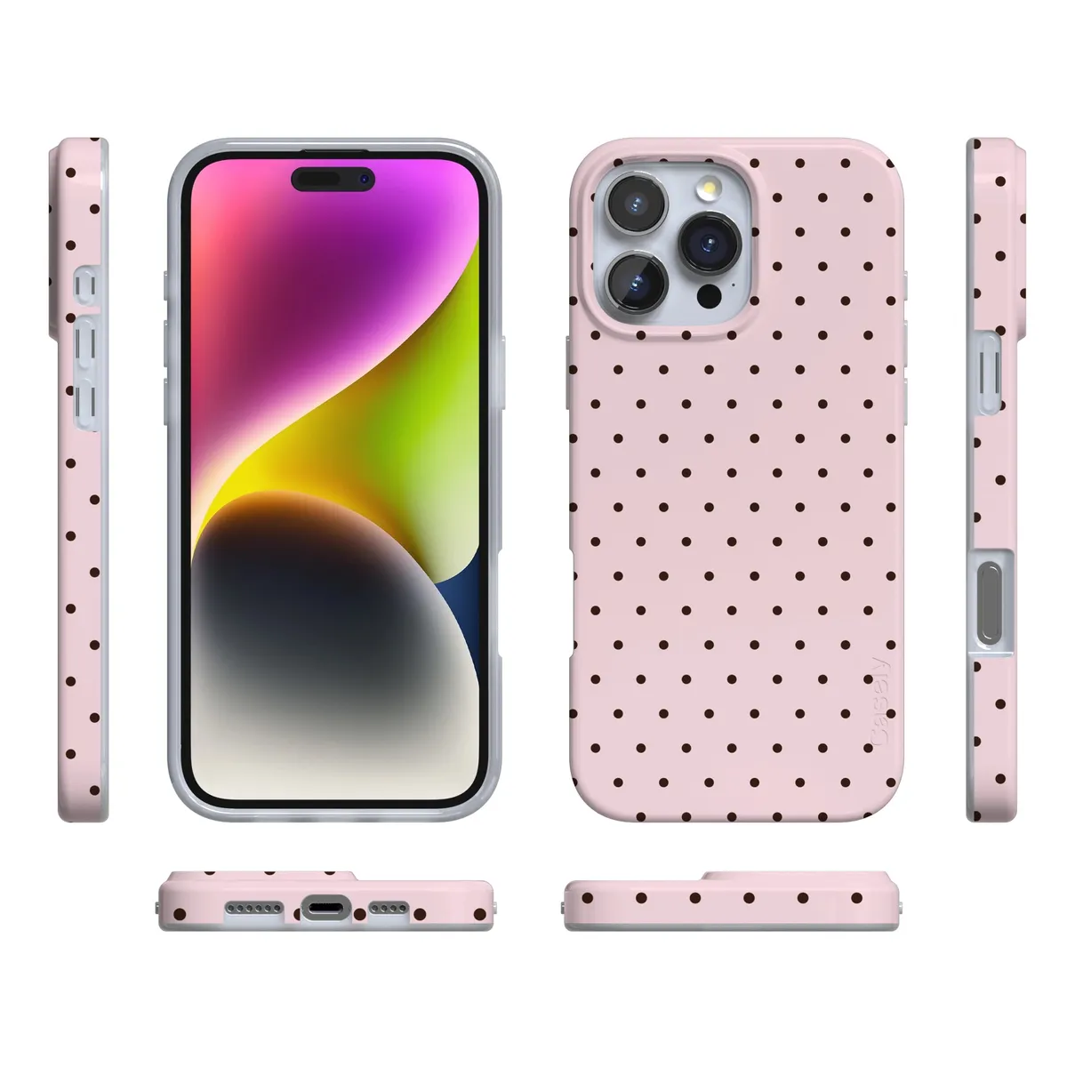 On the Dot | Pink Polka Dot Case - Image 96