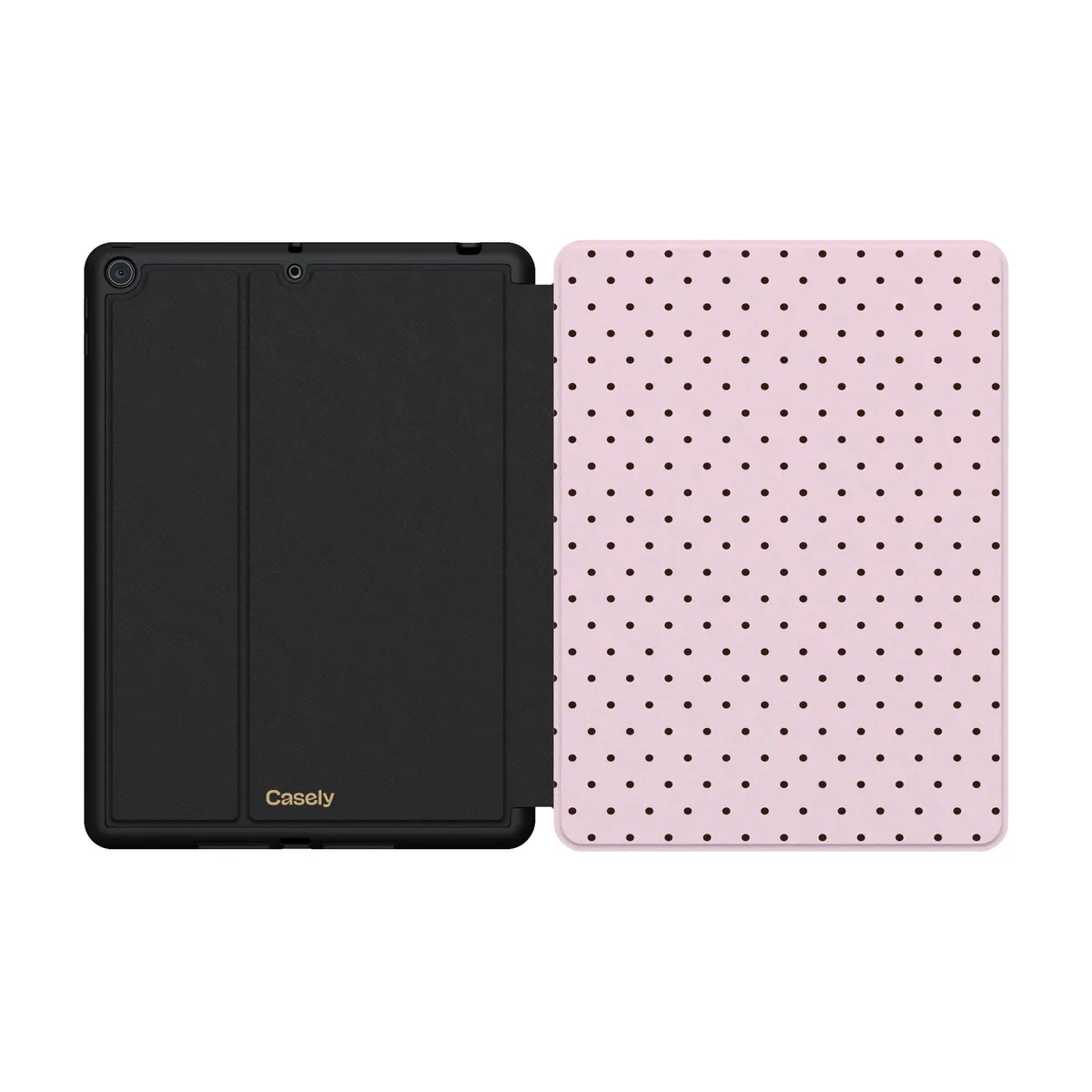 On the Dot | Pink Polka Dot iPad Case - Image 31