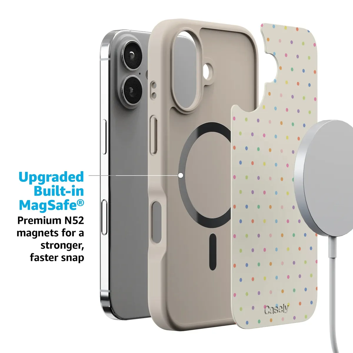 On the Dot | Rainbow Polka Dot Case - Image 152