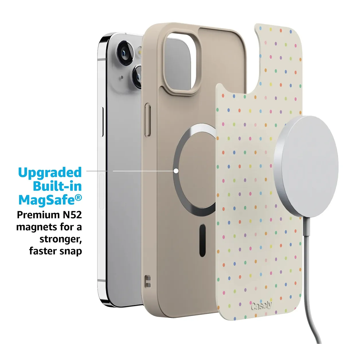 On the Dot | Rainbow Polka Dot Case - Image 170