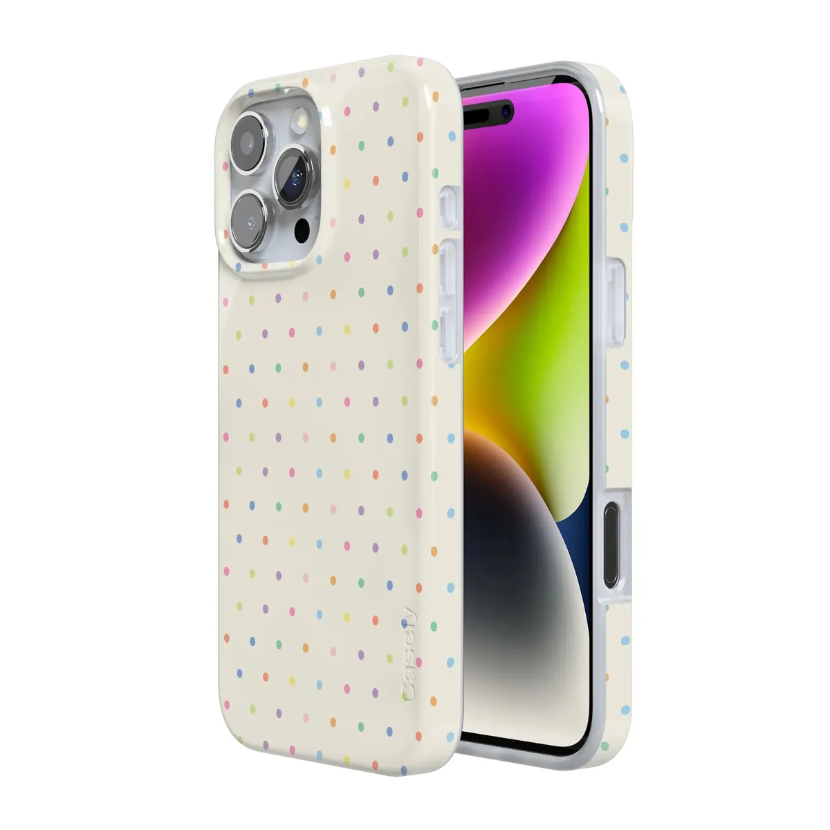 On the Dot | Rainbow Polka Dot Case - Image 69