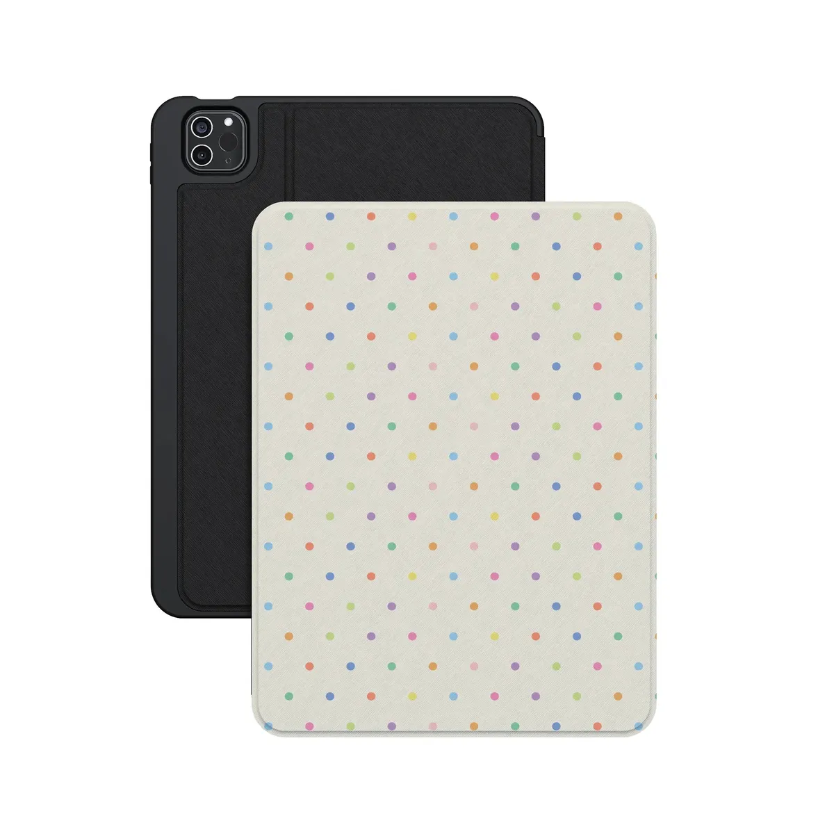 On the Dot | Rainbow Polka Dot iPad Case - Image 17