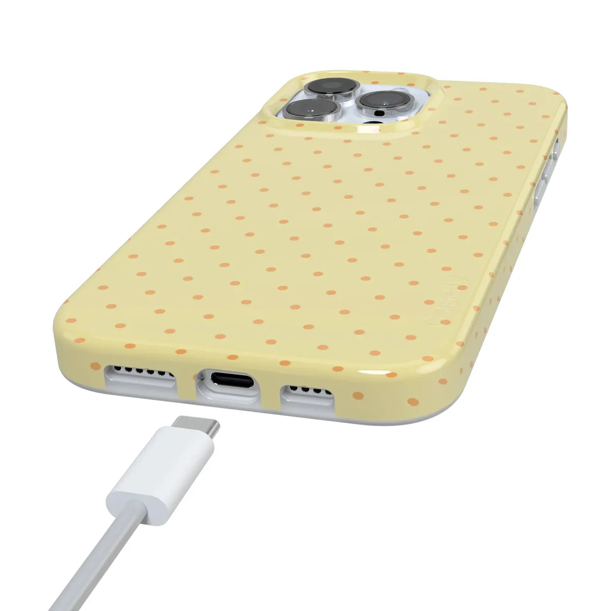 On the Dot | Yellow Polka Dot Case - Image 185