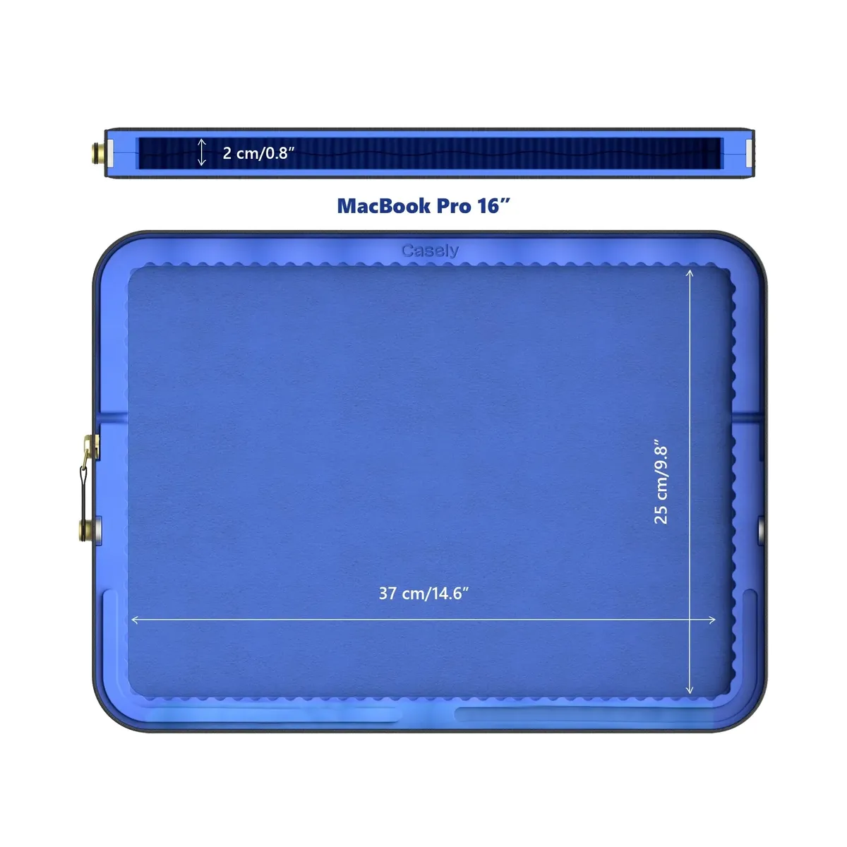 On the Dot | Yellow Polka Dot Laptop Case - Image 6