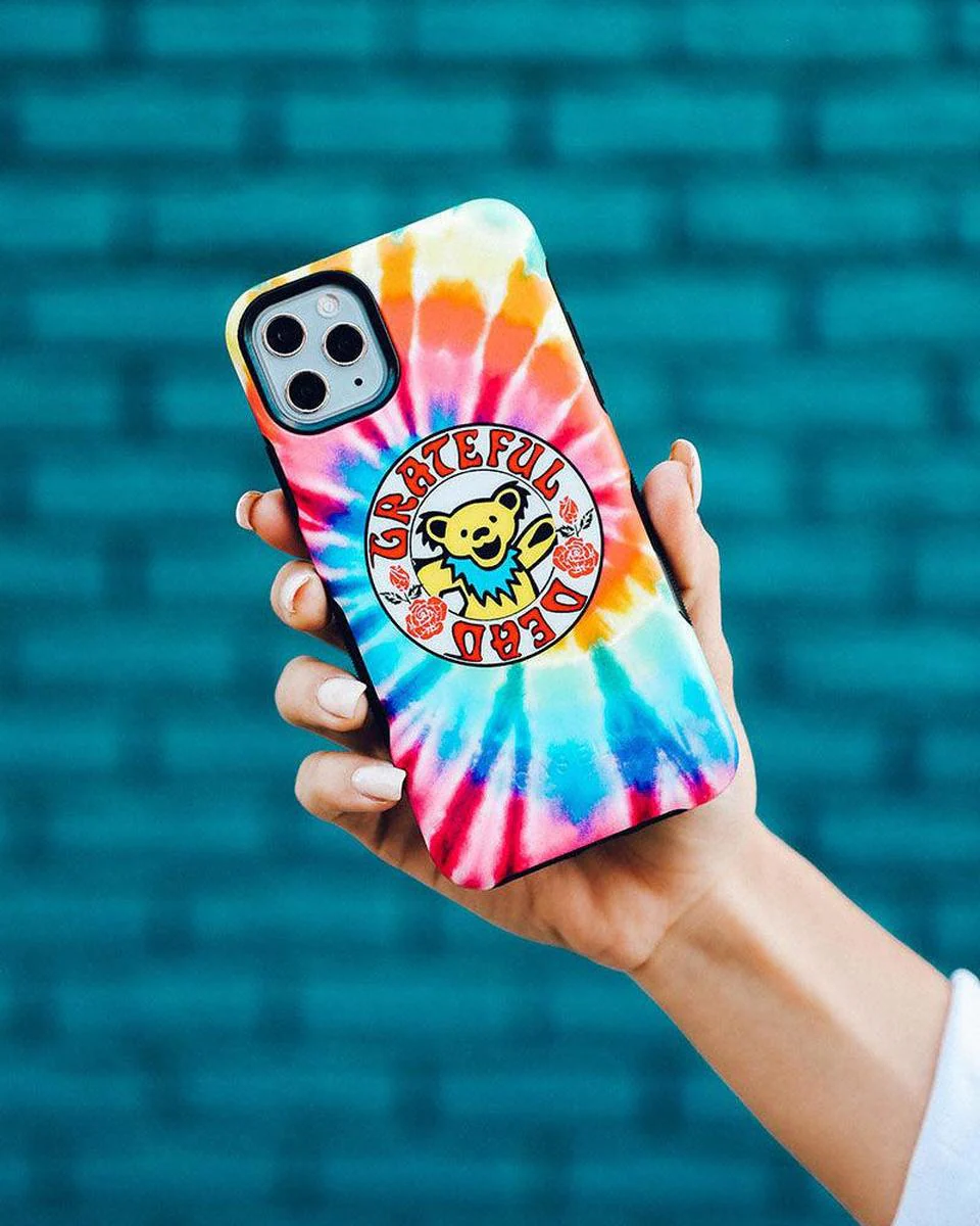 On Tour | Grateful Dead Tie Dye Sticker Case - Image 64