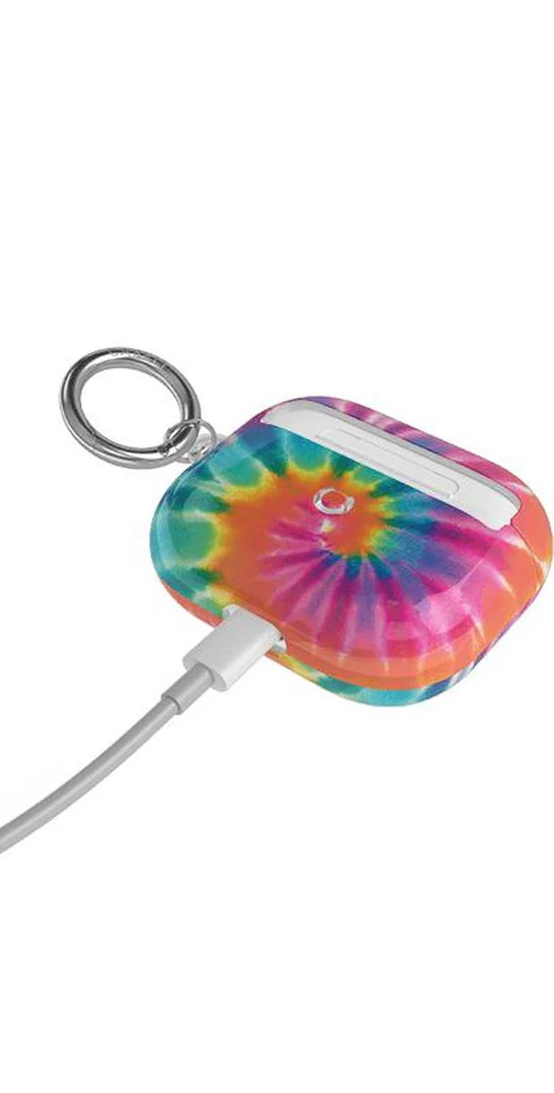 On Tour | Grateful Dead Tie Dye Sticker AirPods Case - Image 4