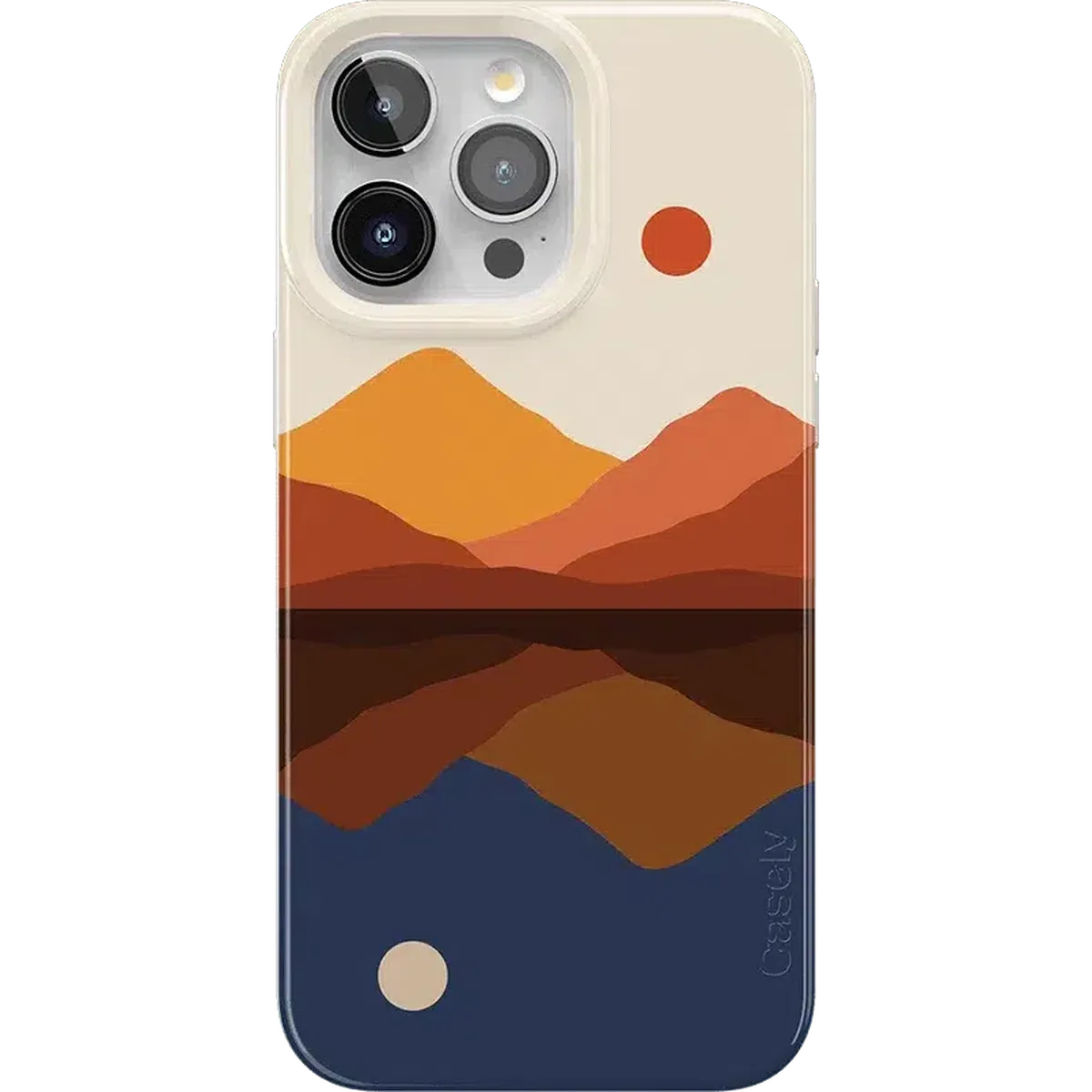 Opposites Attract | Day & Night Colorblock Mountains Case - Image 18