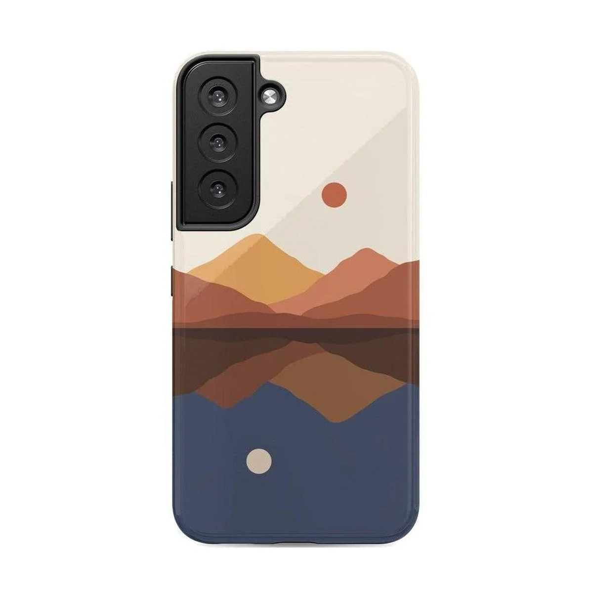 Opposites Attract | Day & Night Colorblock Mountains Samsung Case - Image 10