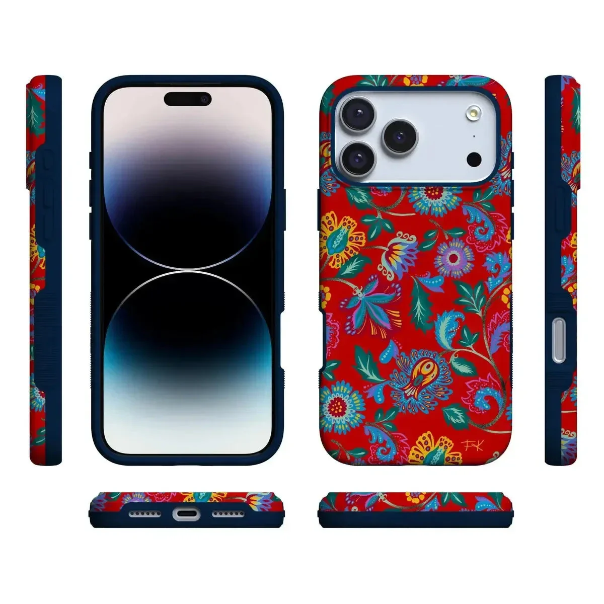 Painted Flowers | Frida Kahlo Floral Case - Image 5