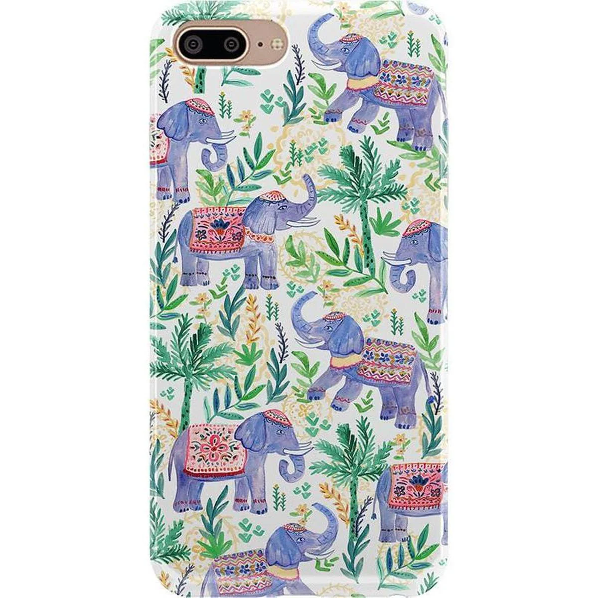 Pastel Gardens | Watercolor Elephant Floral Case - Image 7