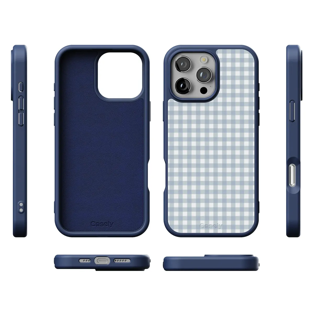 Pastel Picnic | Blue Gingham Case - Image 142