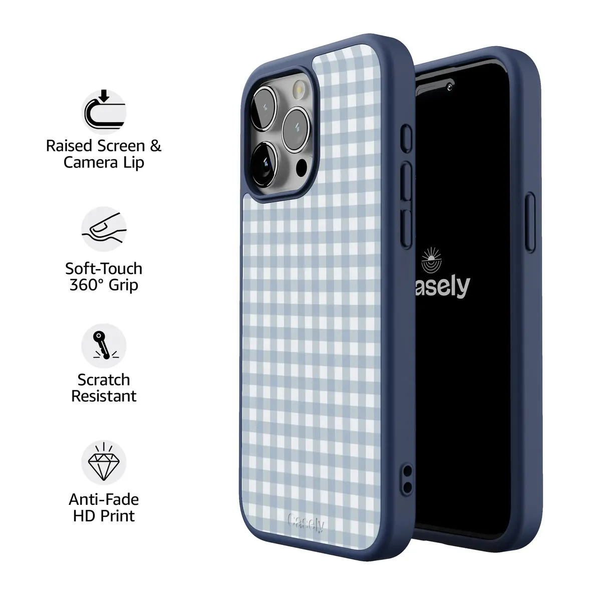 Pastel Picnic | Blue Gingham Case - Image 146