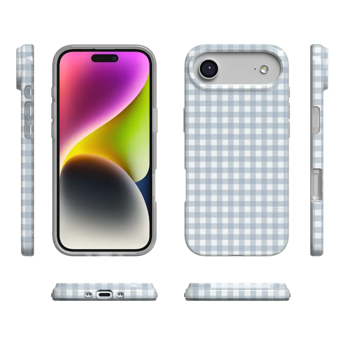 Pastel Picnic | Blue Gingham Case - Image 161