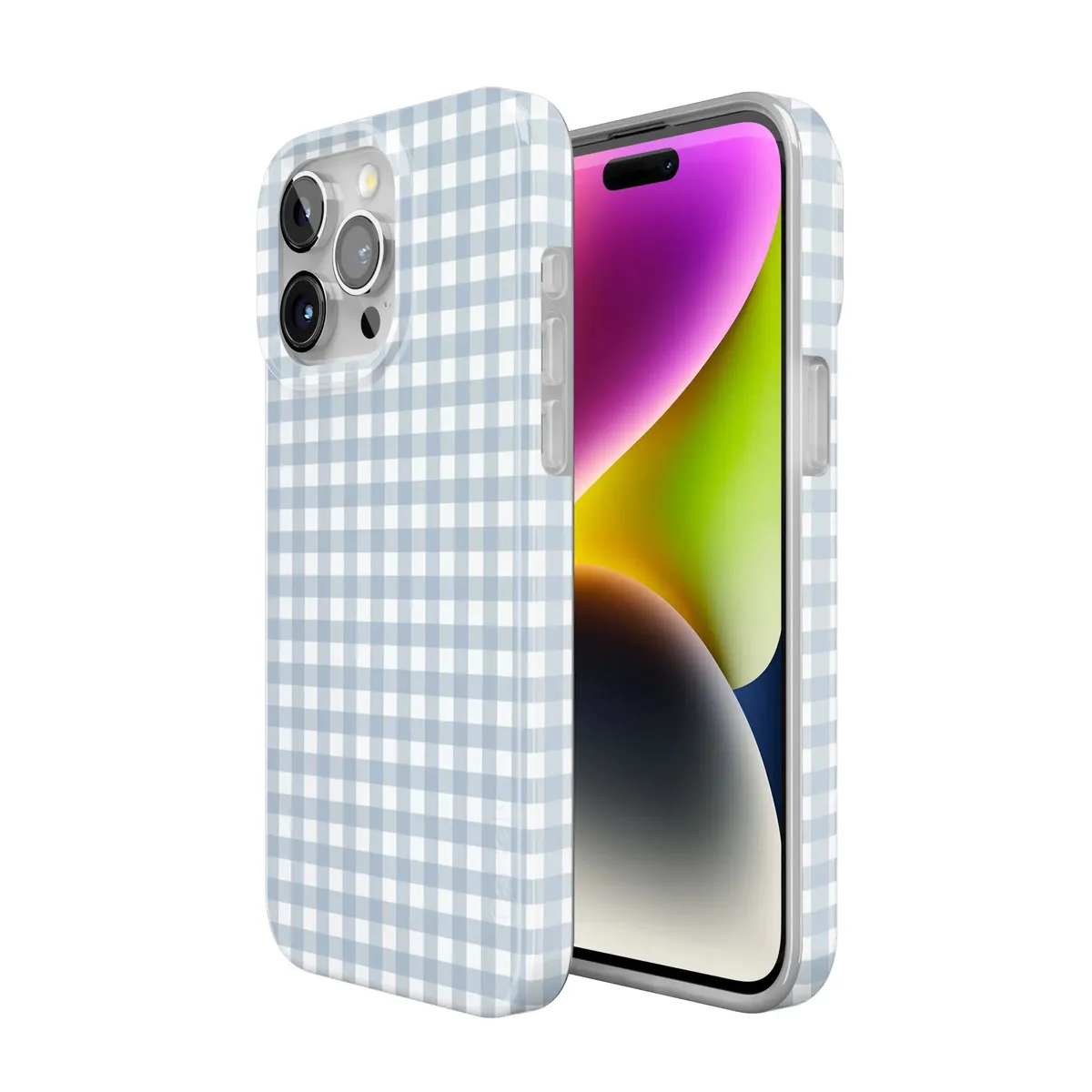 Pastel Picnic | Blue Gingham Case - Image 66