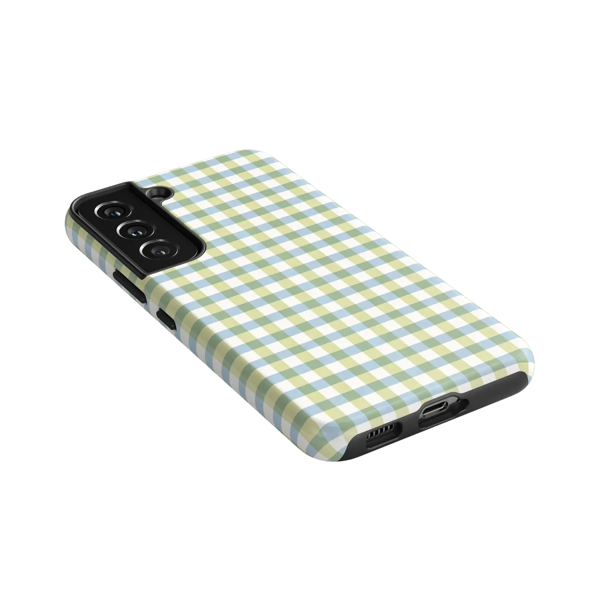 Pastel Picnic | Blue & Green Gingham Case - Image 121