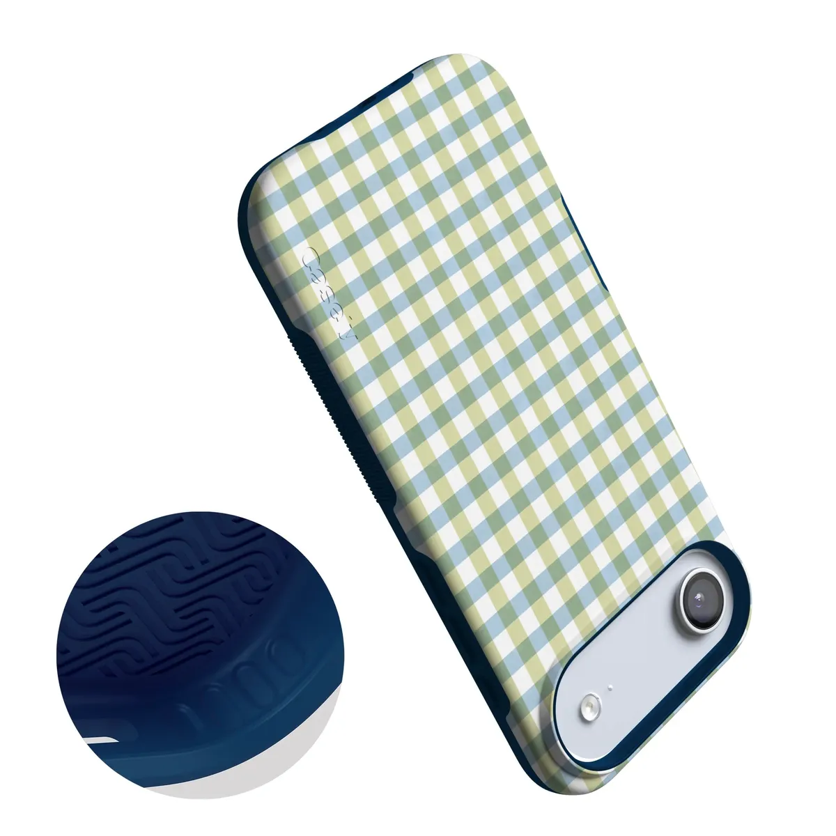 Pastel Picnic | Blue & Green Gingham Case - Image 17