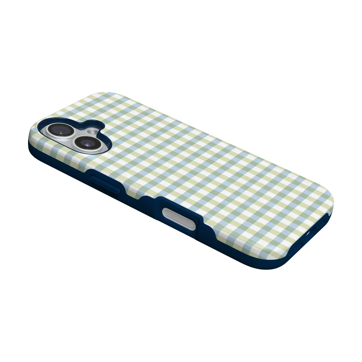Pastel Picnic | Blue & Green Gingham Case - Image 26