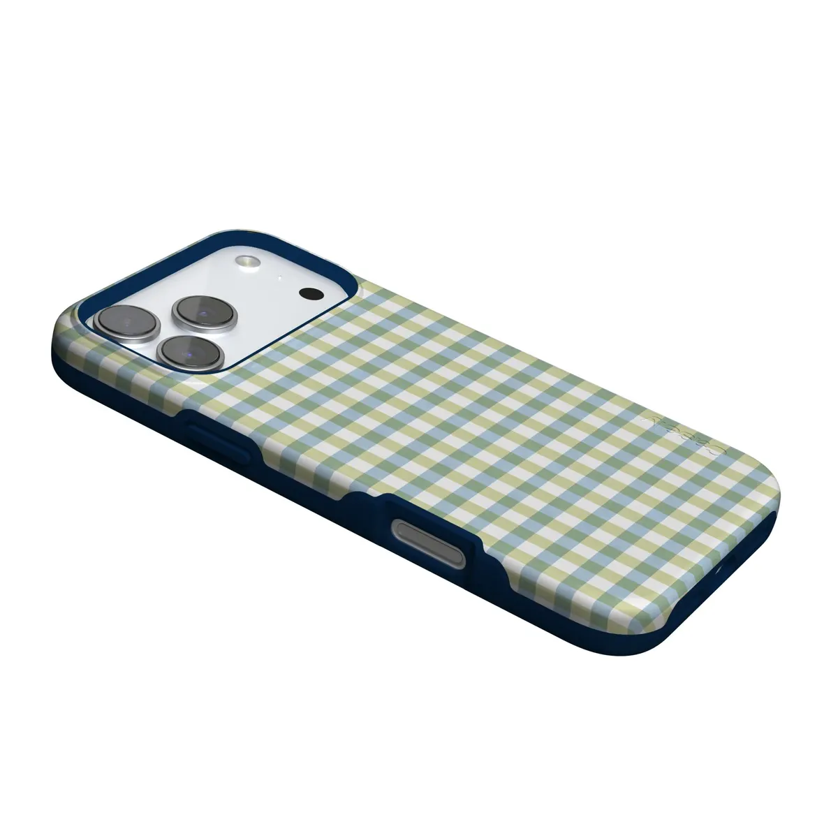 Pastel Picnic | Blue & Green Gingham Case - Image 7