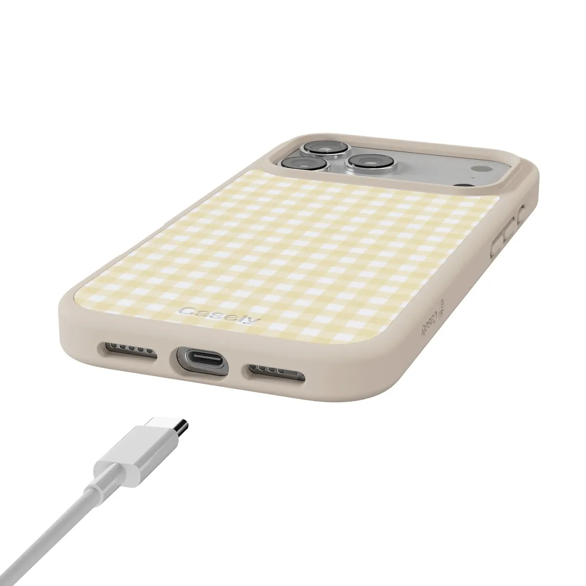 Pastel Picnic | Yellow Gingham Case - Image 142