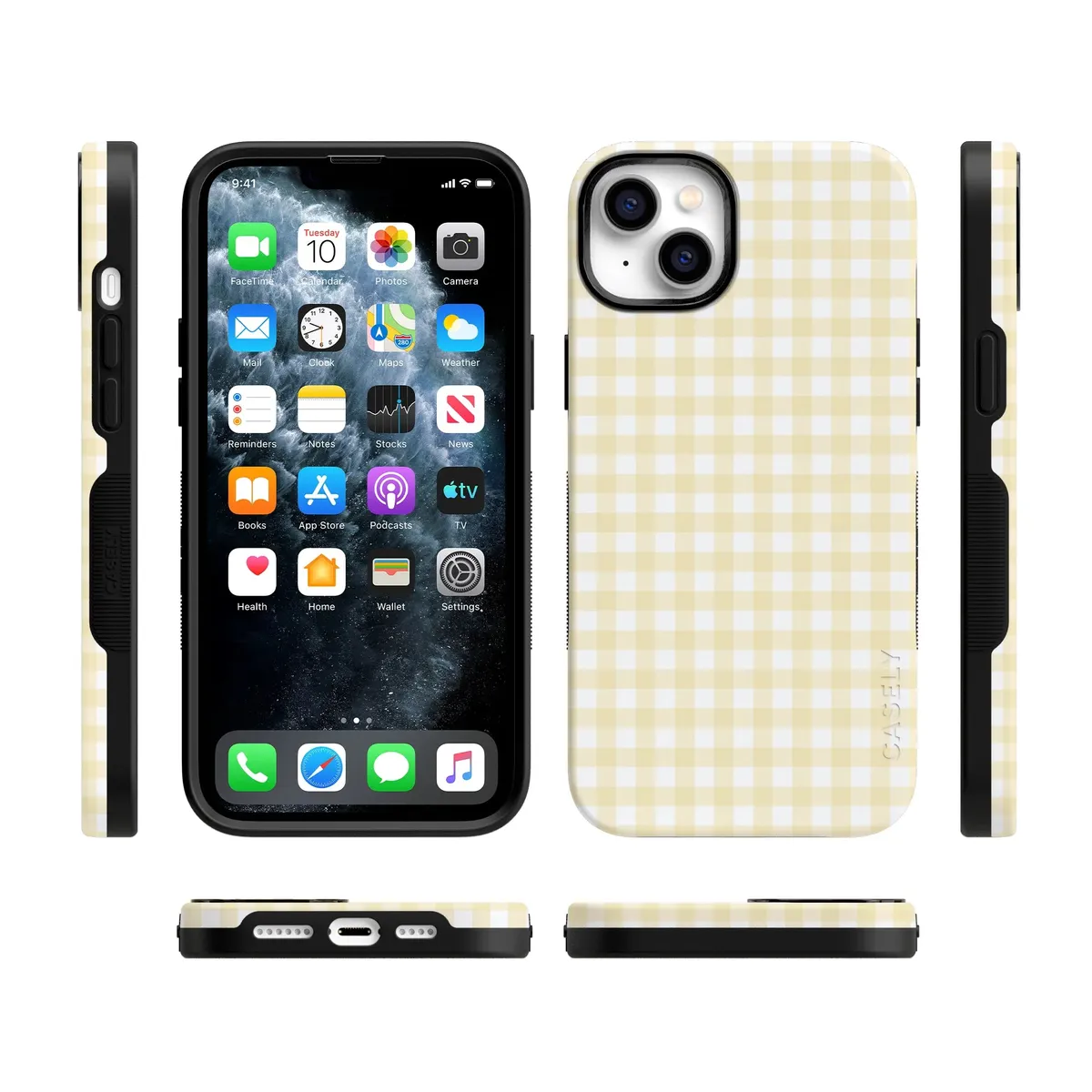 Pastel Picnic | Yellow Gingham Case - Image 183