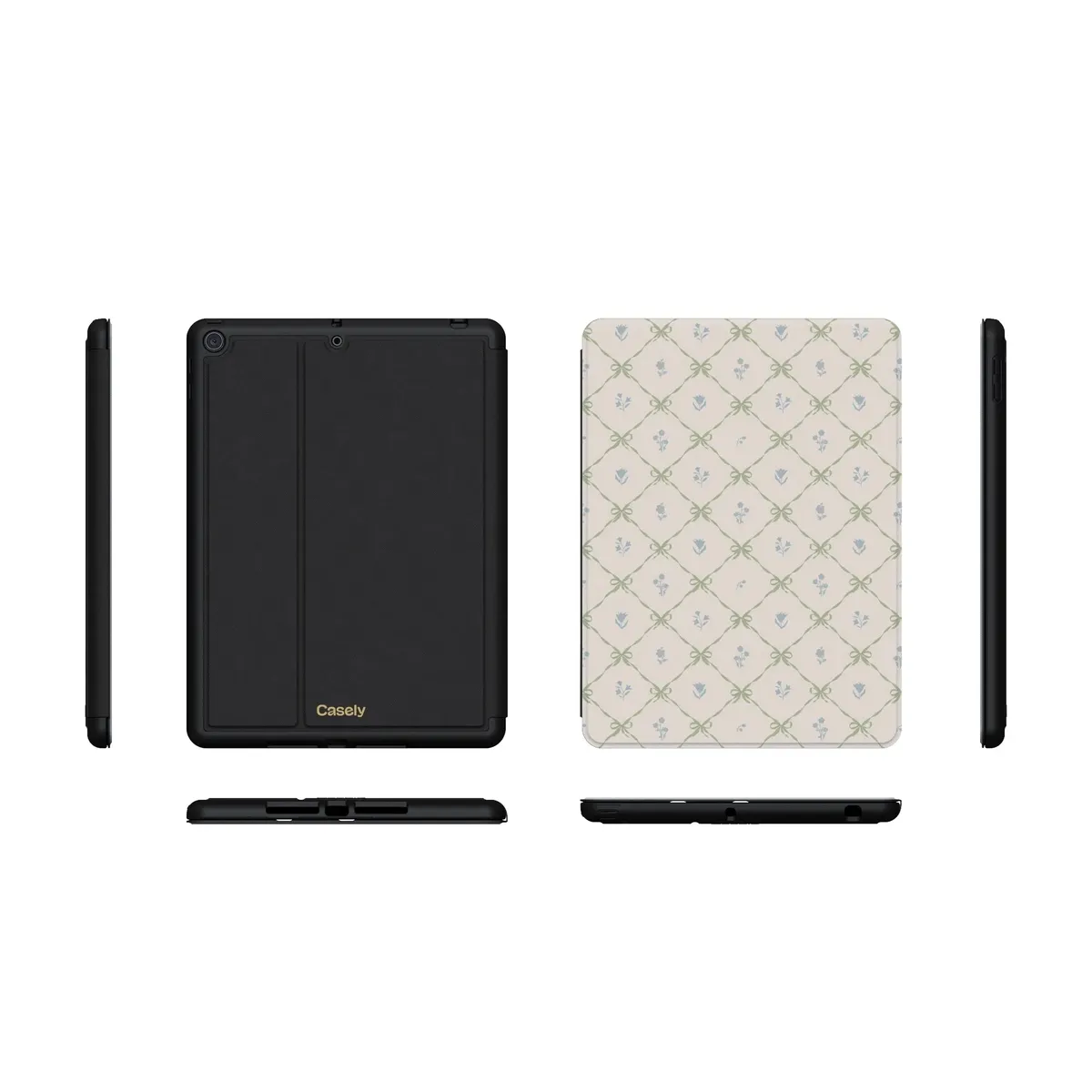 Petit Petals | Dainty Lattice iPad Case - Image 29