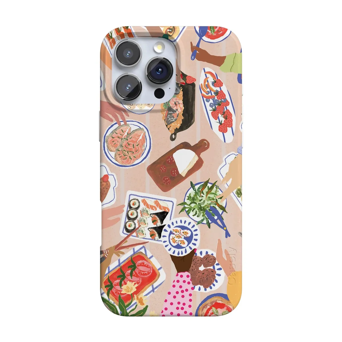 Picnic Party | Painted Collage Case - Image 116