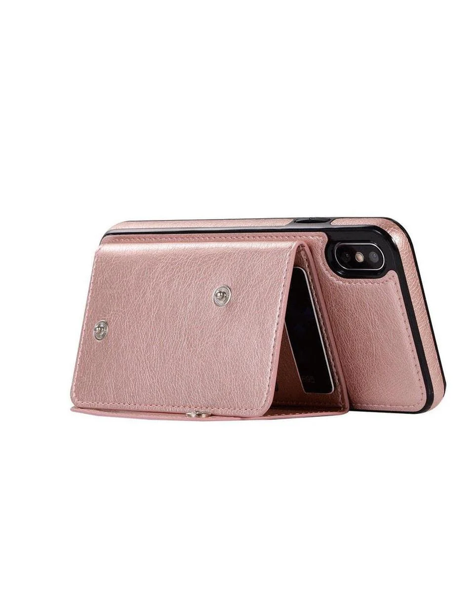 Pink Vegan Leather | Wallet Case - Image 12