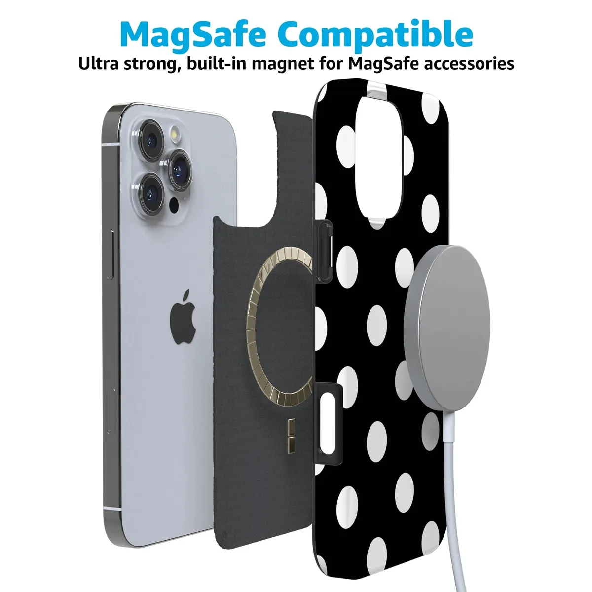 Polka Dots | High Contrast Design Case - Image 184