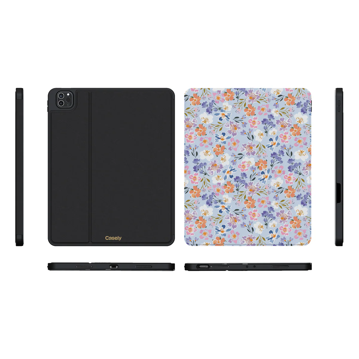 Poppy Meadows | Pastel Floral iPad Case - Image 13