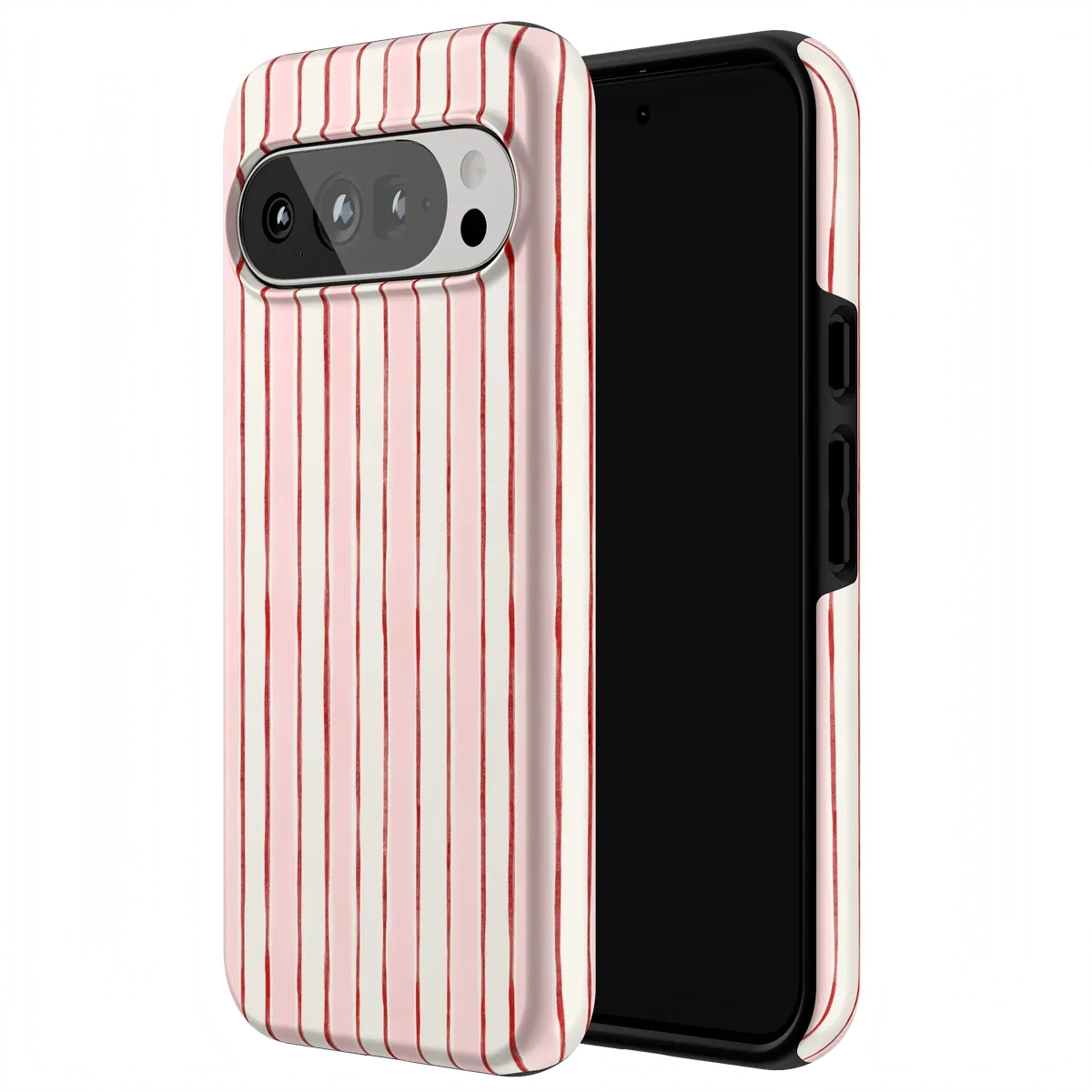 Pretty in Pastel | Blush Stripes Case - Image 156