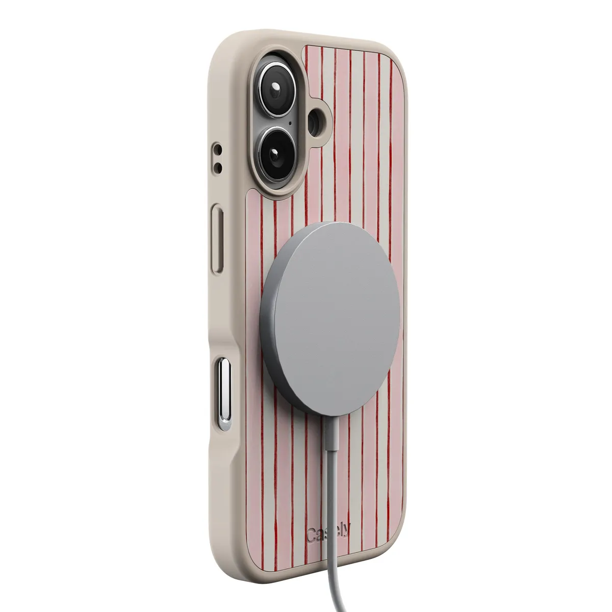 Pretty in Pastel | Blush Stripes Case - Image 178