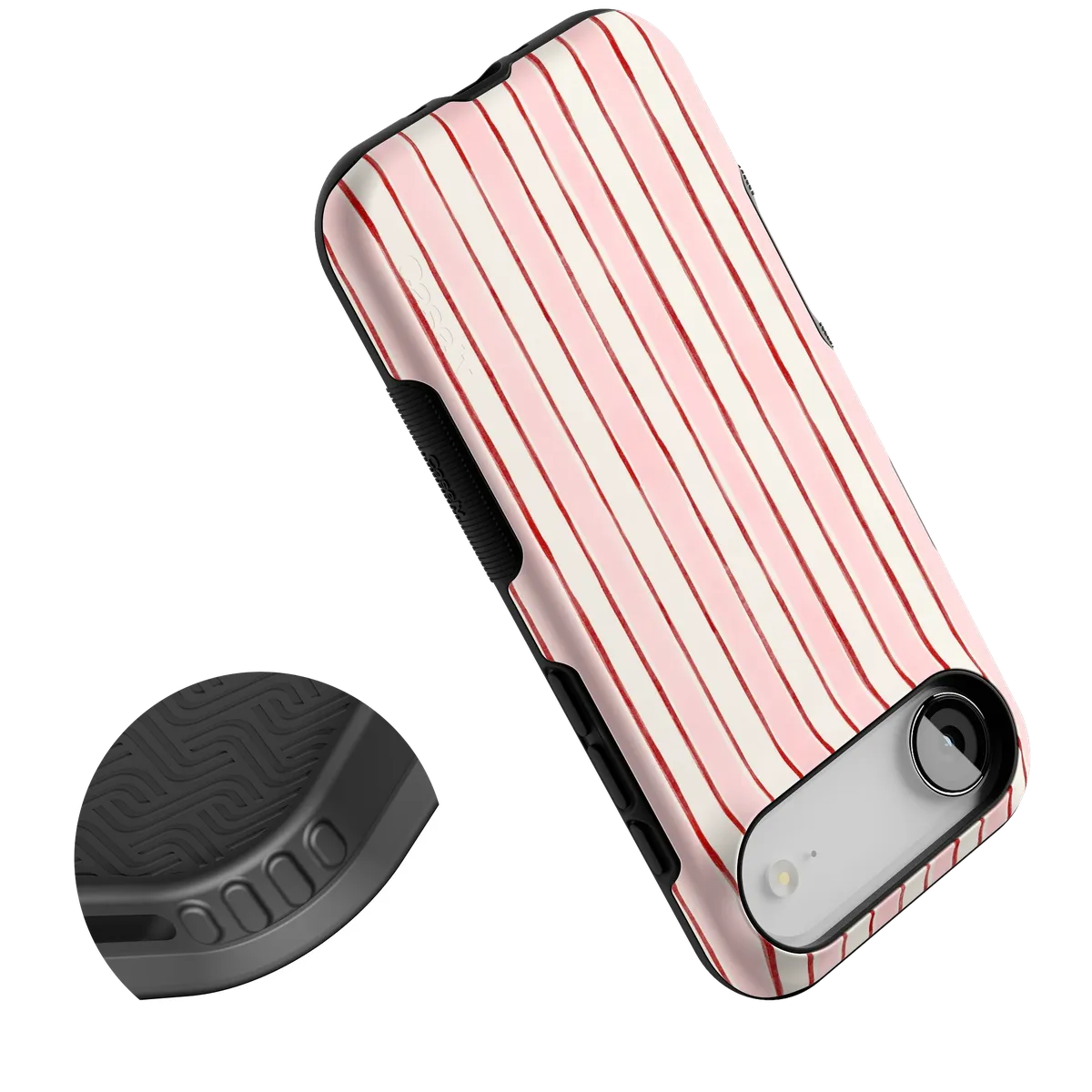 Pretty in Pastel | Blush Stripes Case - Image 19