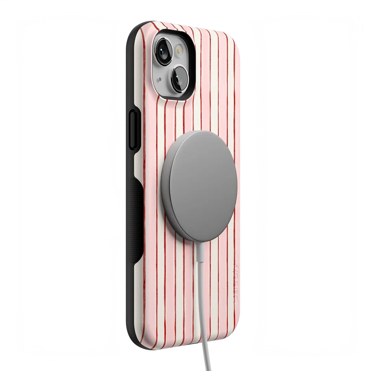 Pretty in Pastel | Blush Stripes Case - Image 57