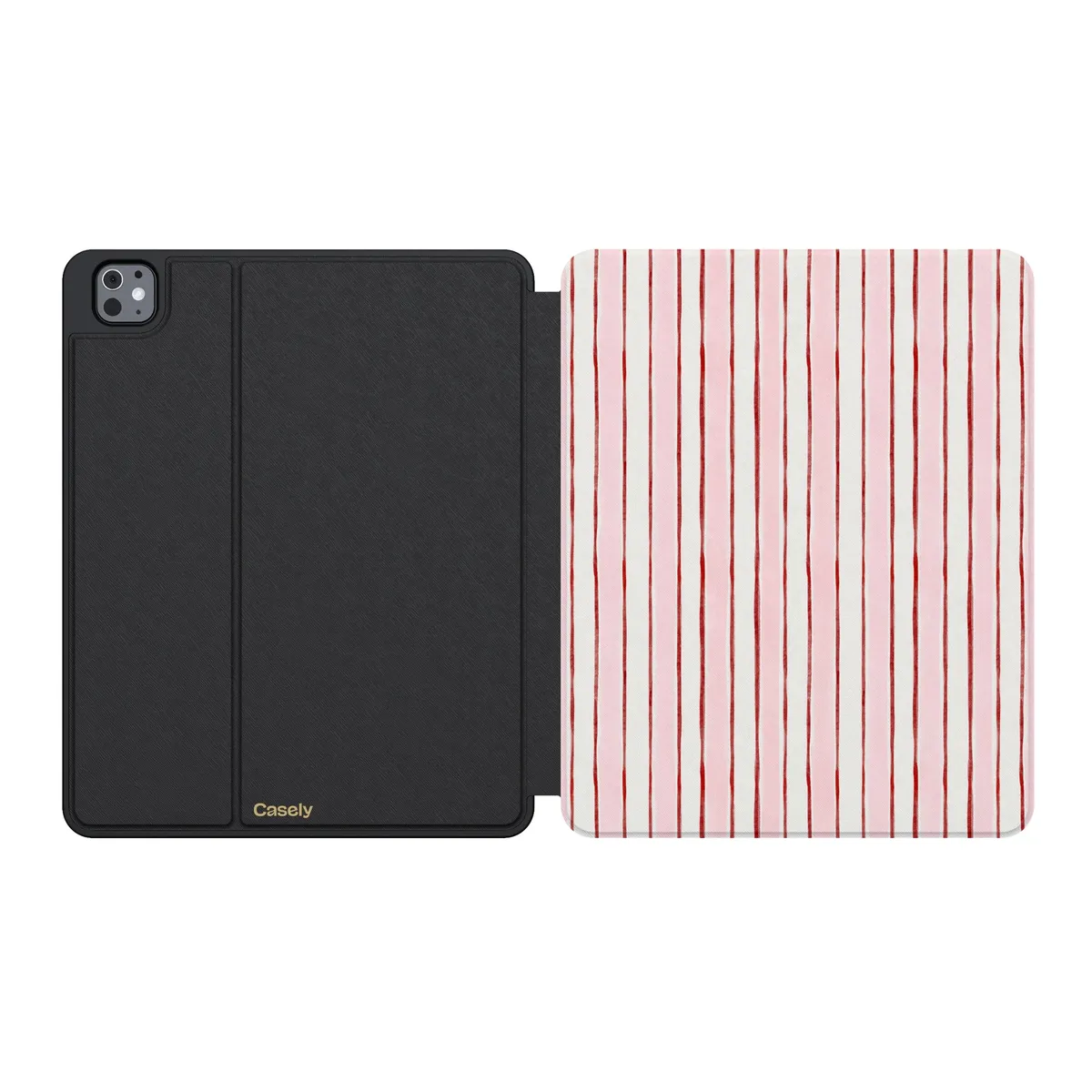 Pretty in Pastel | Blush Stripes iPad Case - Image 39