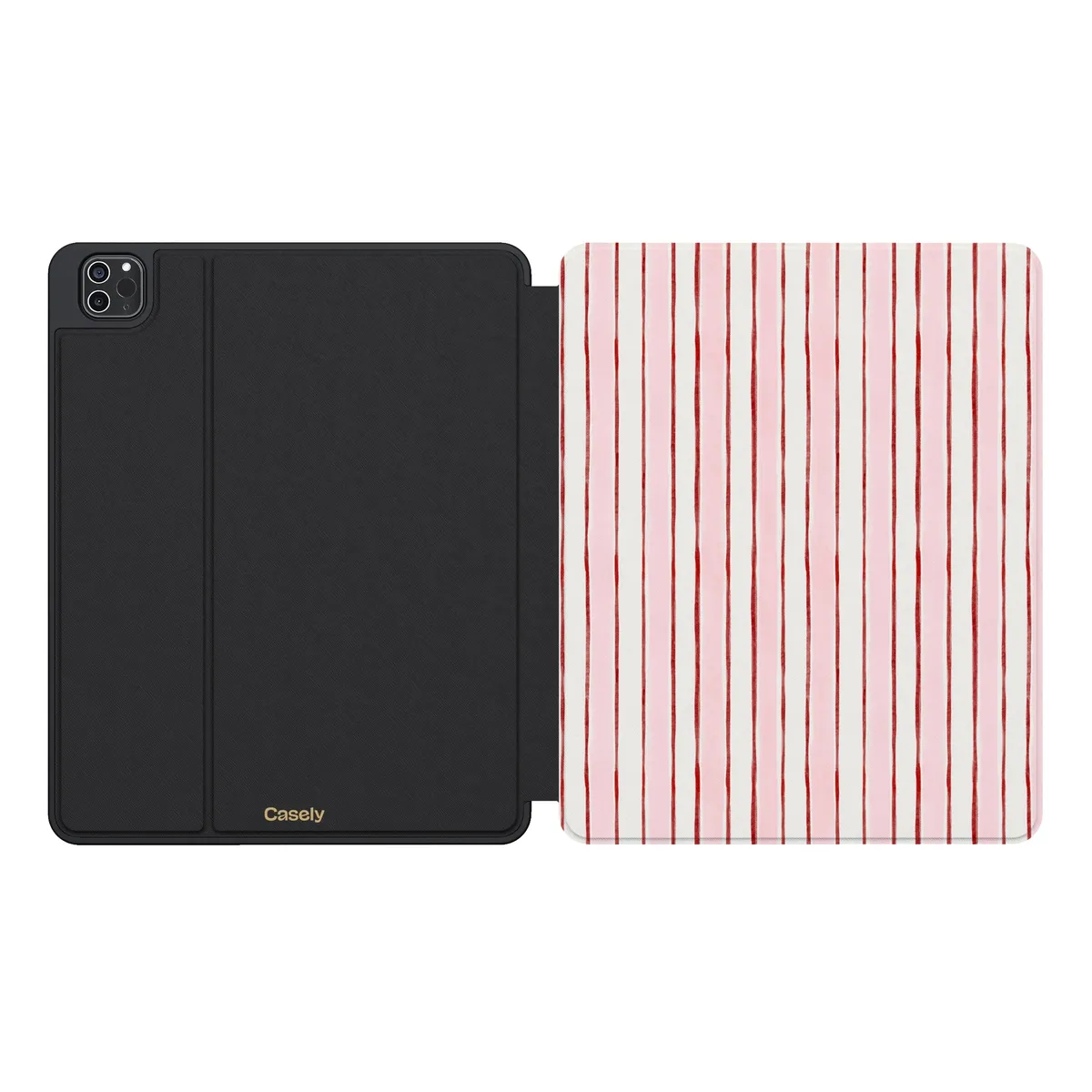 Pretty in Pastel | Blush Stripes iPad Case - Image 7