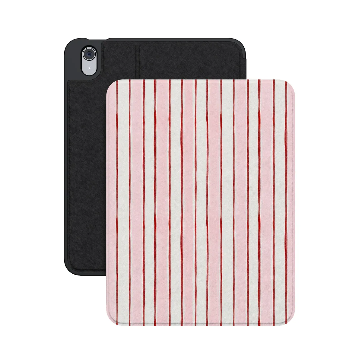 Pretty in Pastel | Blush Stripes iPad Case - Image 9