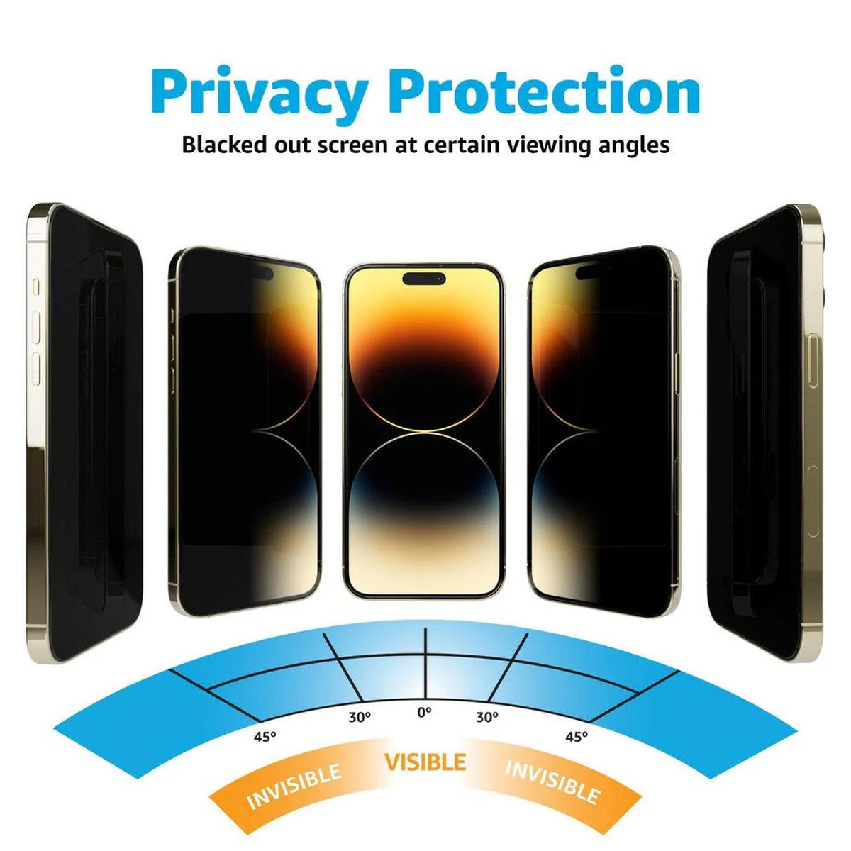 Privacy Glass | Anti-Spy Tempered Glass Screen Protector - Image 3