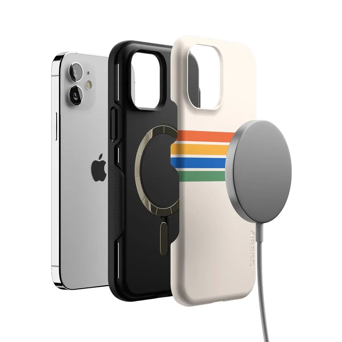 Totally Groovy | Rainbow Stripes Color Block Case - Image 132
