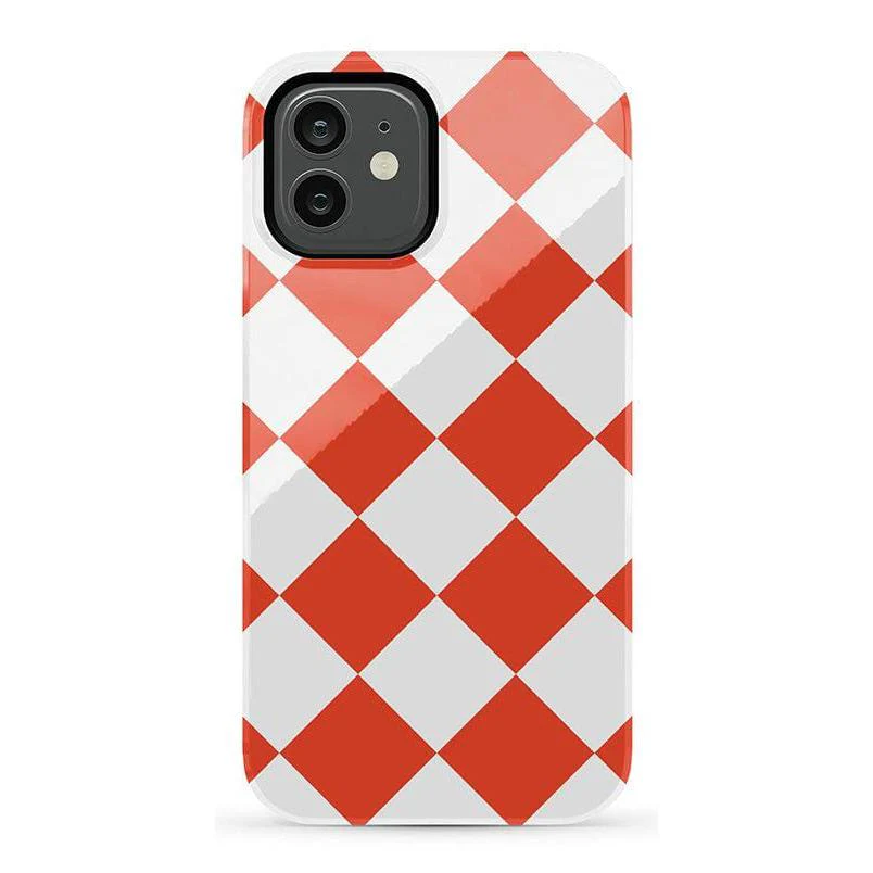 Red Checkerboard | High Contrast Design Case - Image 12