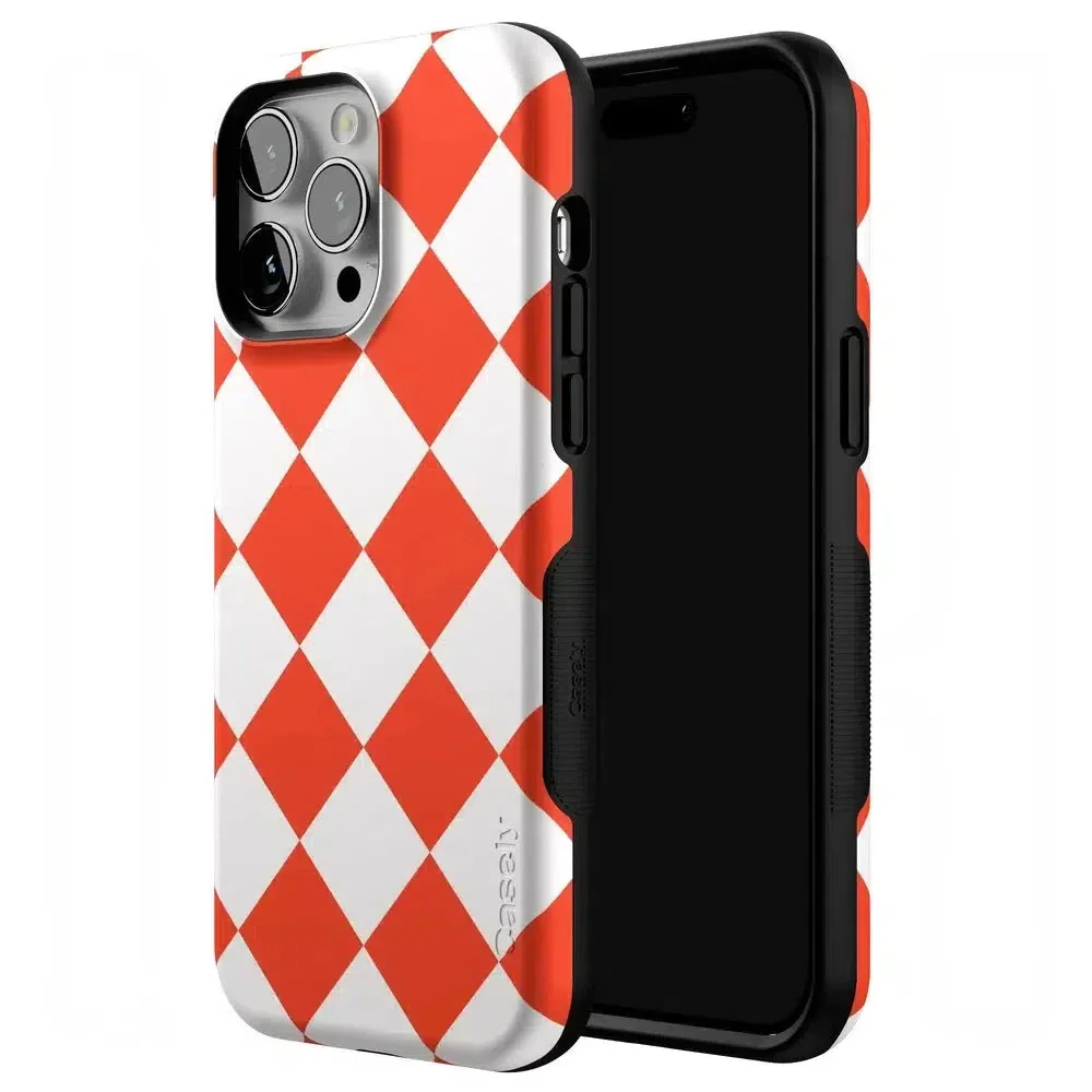 Red Checkerboard | High Contrast Design Case - Image 125