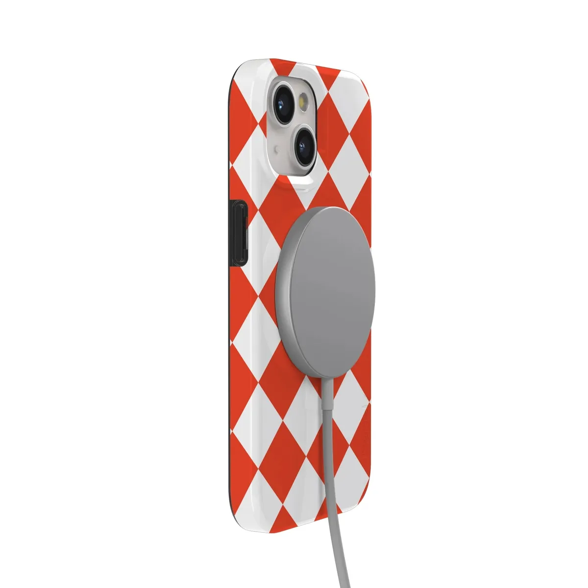 Red Checkerboard | High Contrast Design Case - Image 159