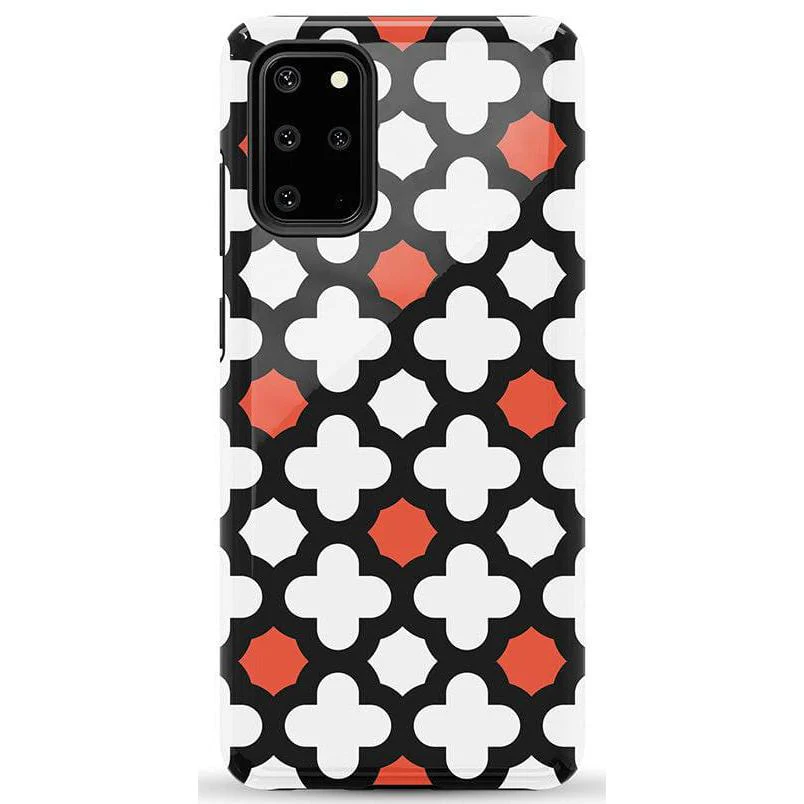Red Lattice Tile | High Contrast Design Case - Image 32