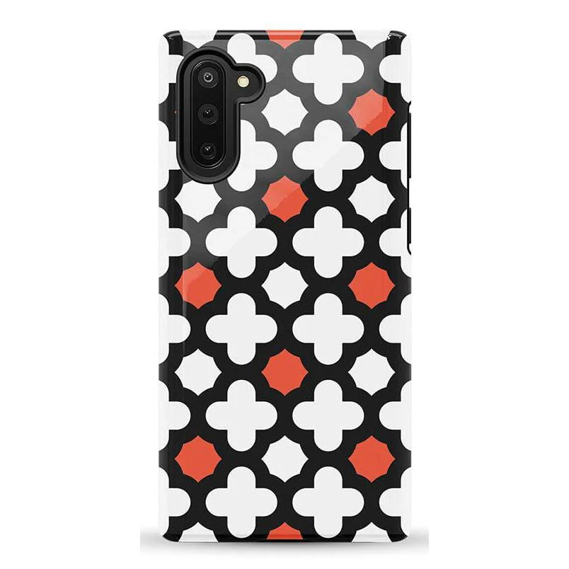 Red Lattice Tile | High Contrast Design Case - Image 39