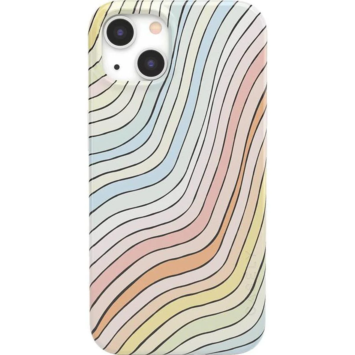 Ride The Wave | Pastel Rainbow Lined Case - Image 34