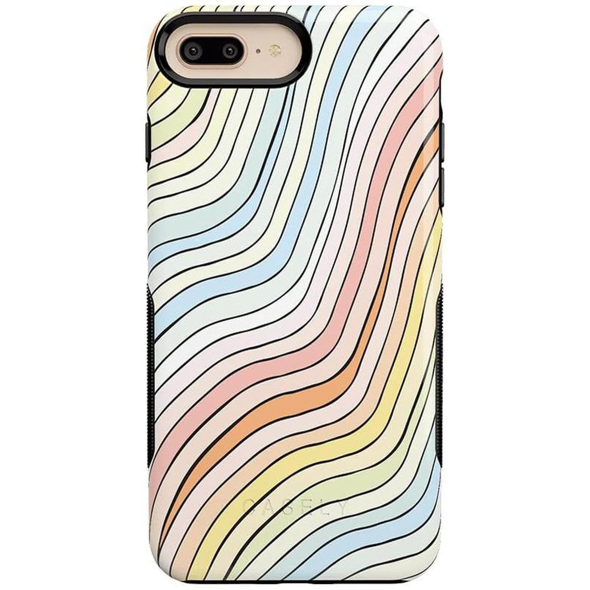 Ride The Wave | Pastel Rainbow Lined Case - Image 49