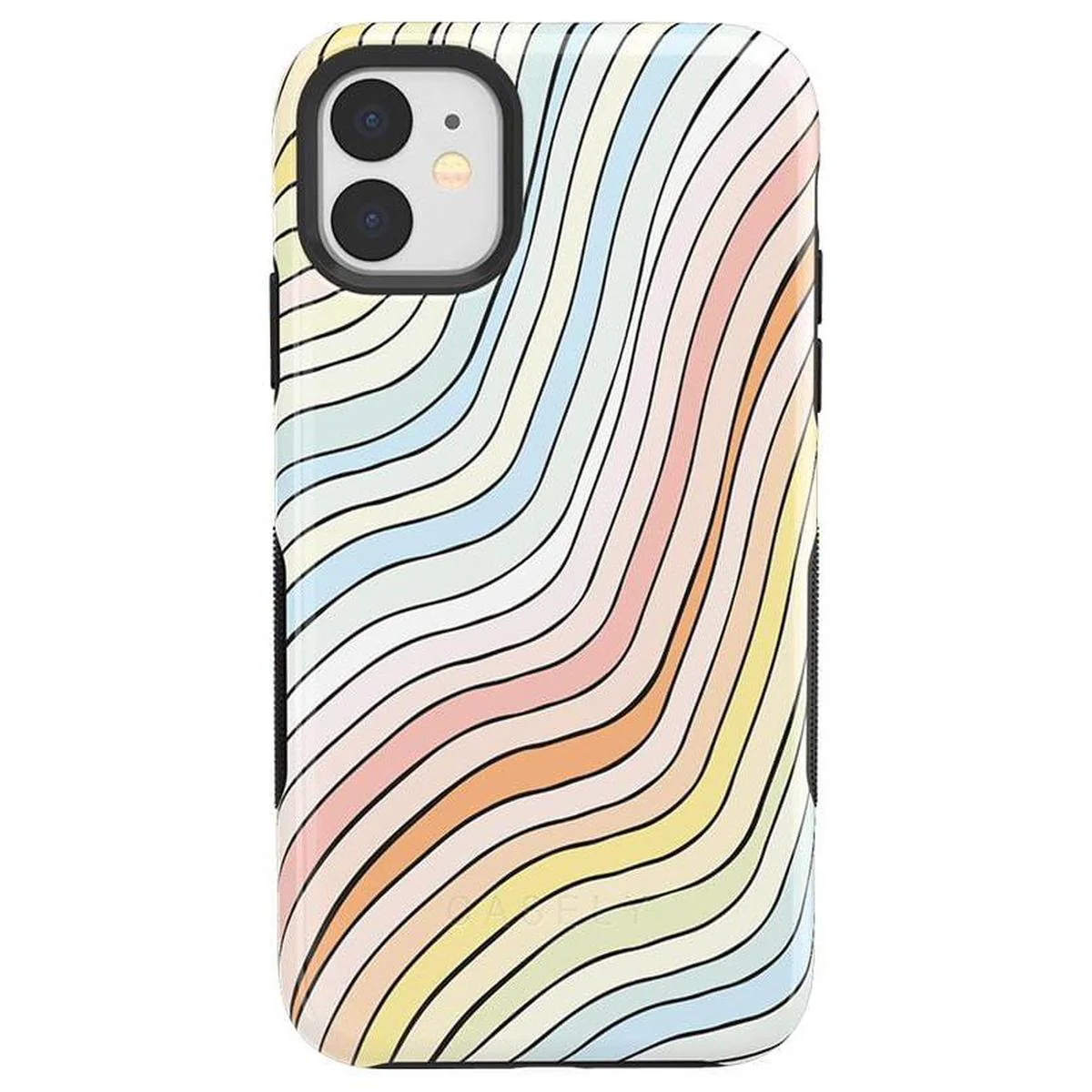 Ride The Wave | Pastel Rainbow Lined Case - Image 58