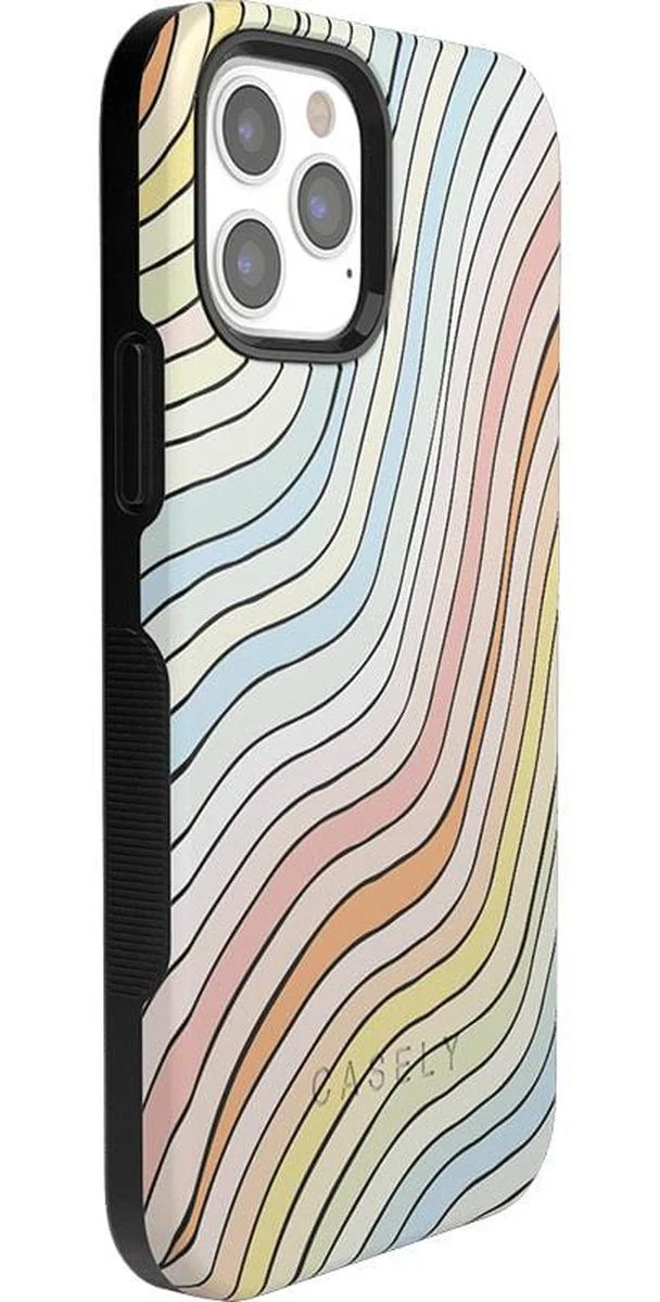 Ride The Wave | Pastel Rainbow Lined Case - Image 65
